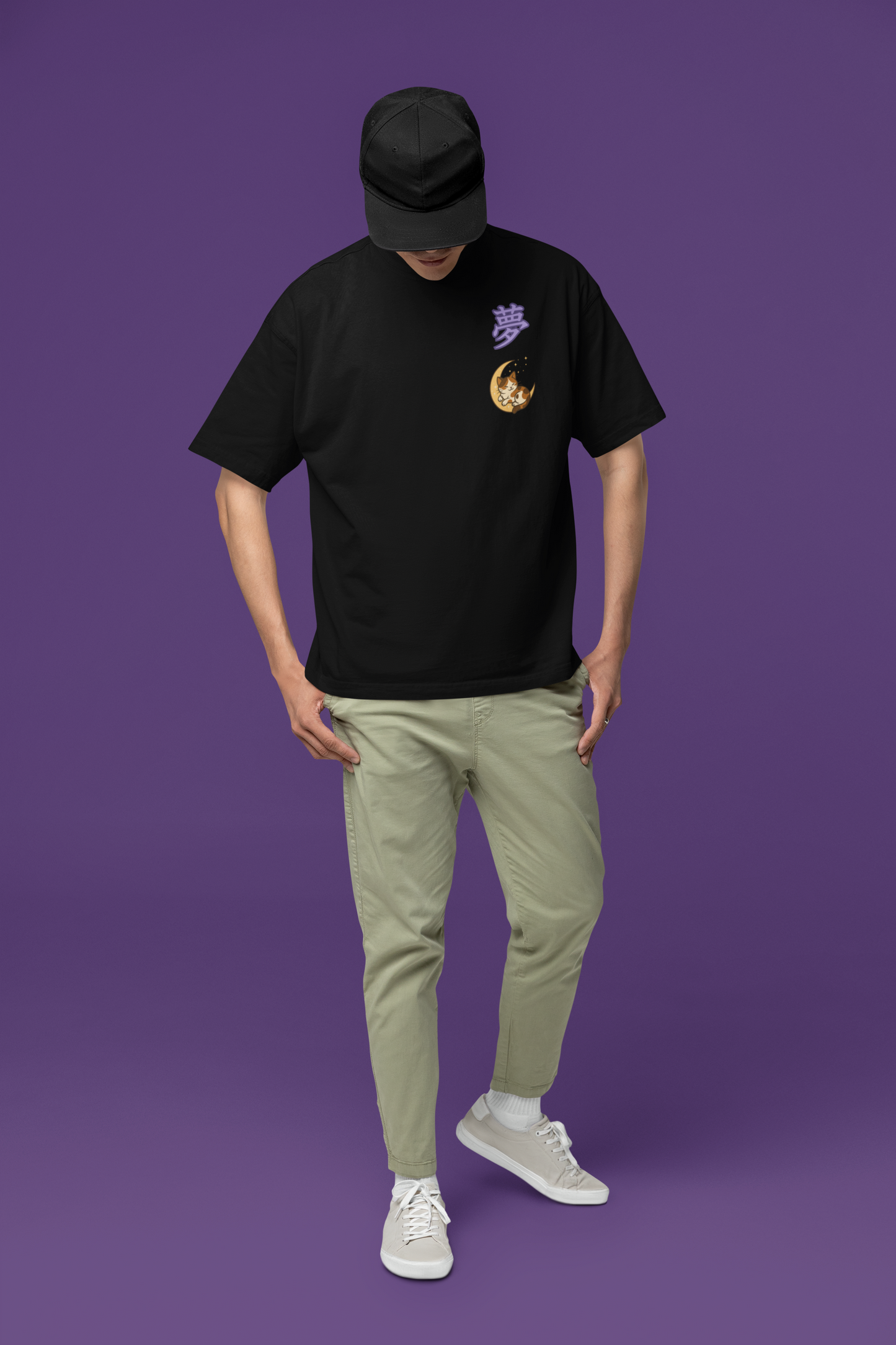 KANJI CATS SERIES — 夢 (Yume) Dream Tee