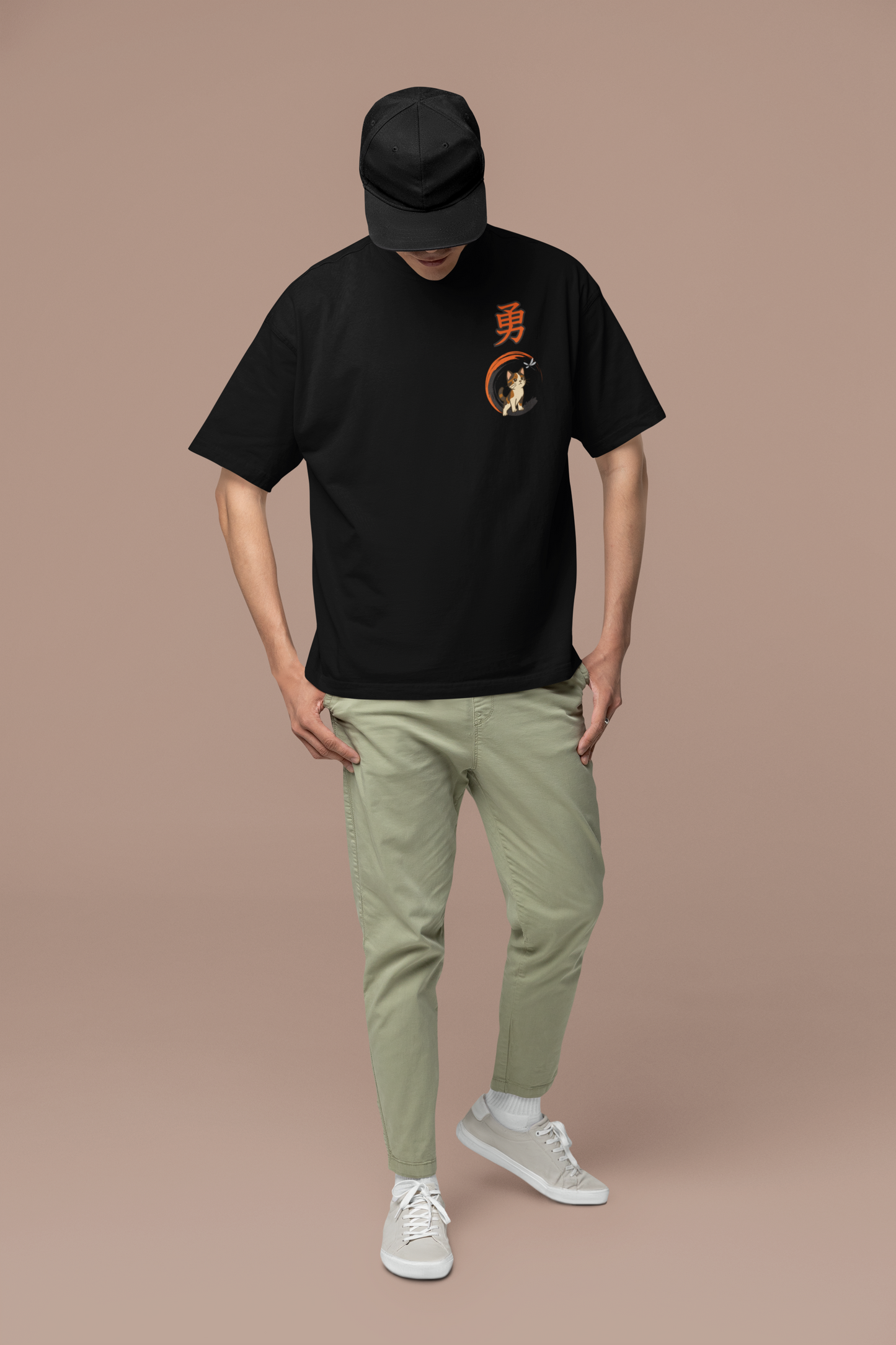 KANJI CATS SERIES — 勇 (Yuu) Courage Tee