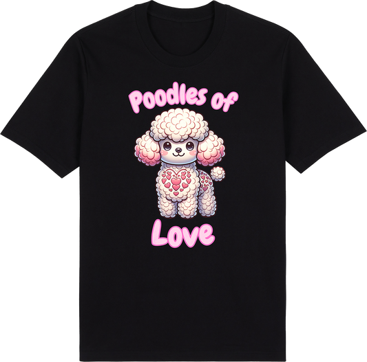Poodles of Love by ShiroInu Prints