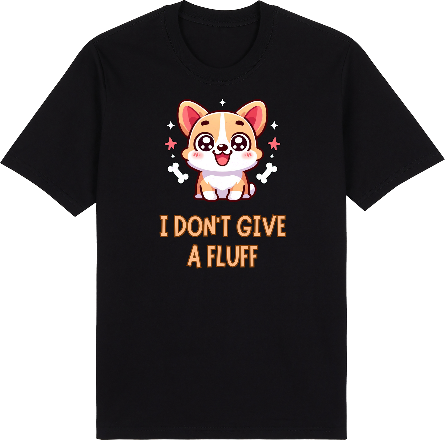 I Don't Give a Fluff by ShiroInu Prints