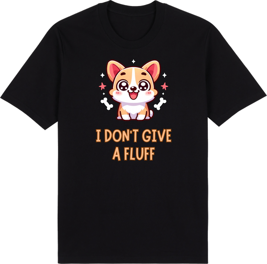 I Don't Give a Fluff by ShiroInu Prints