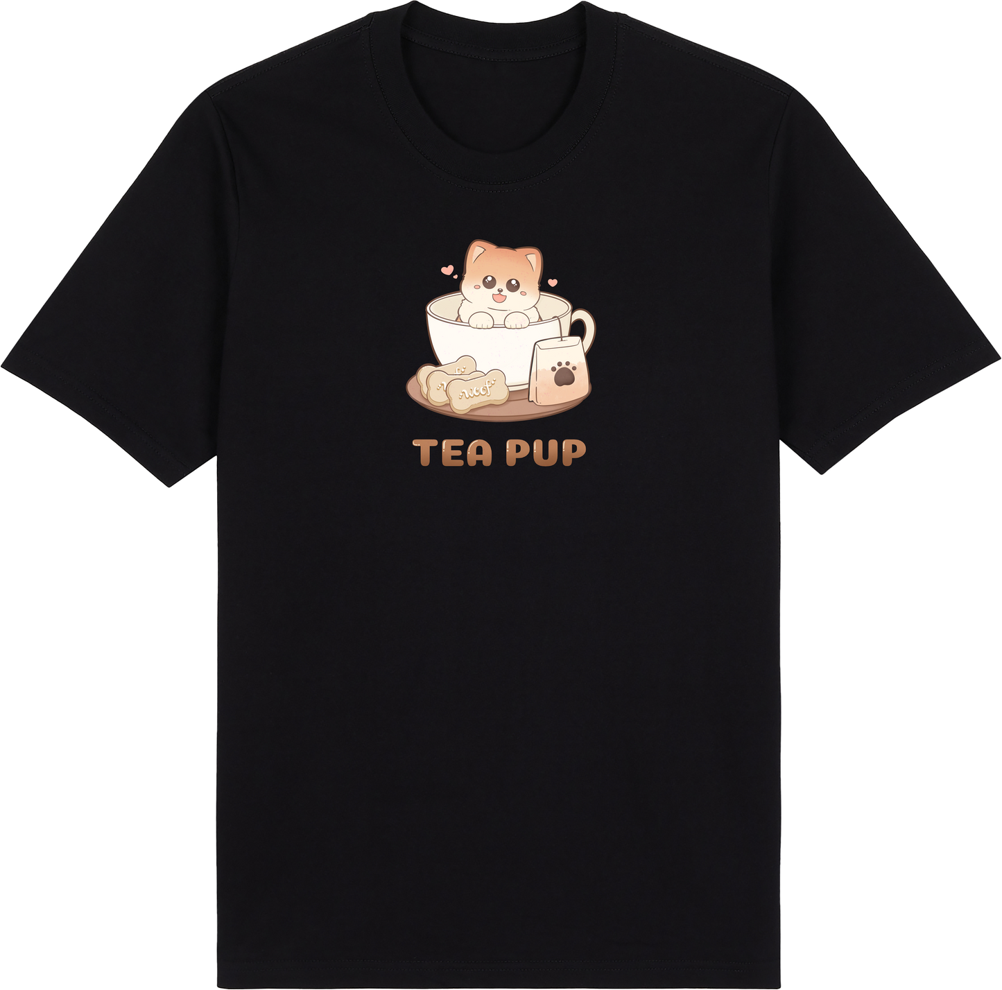Tea Pup by ShiroInu Prints