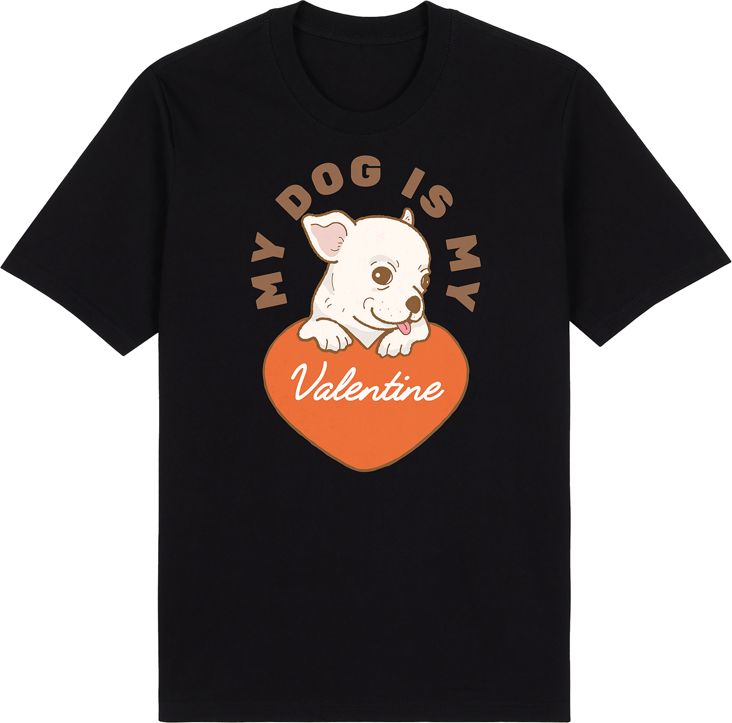 My Dog is my Valentine by ShiroInu Prints