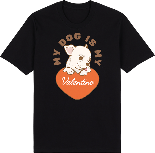 My Dog is my Valentine by ShiroInu Prints