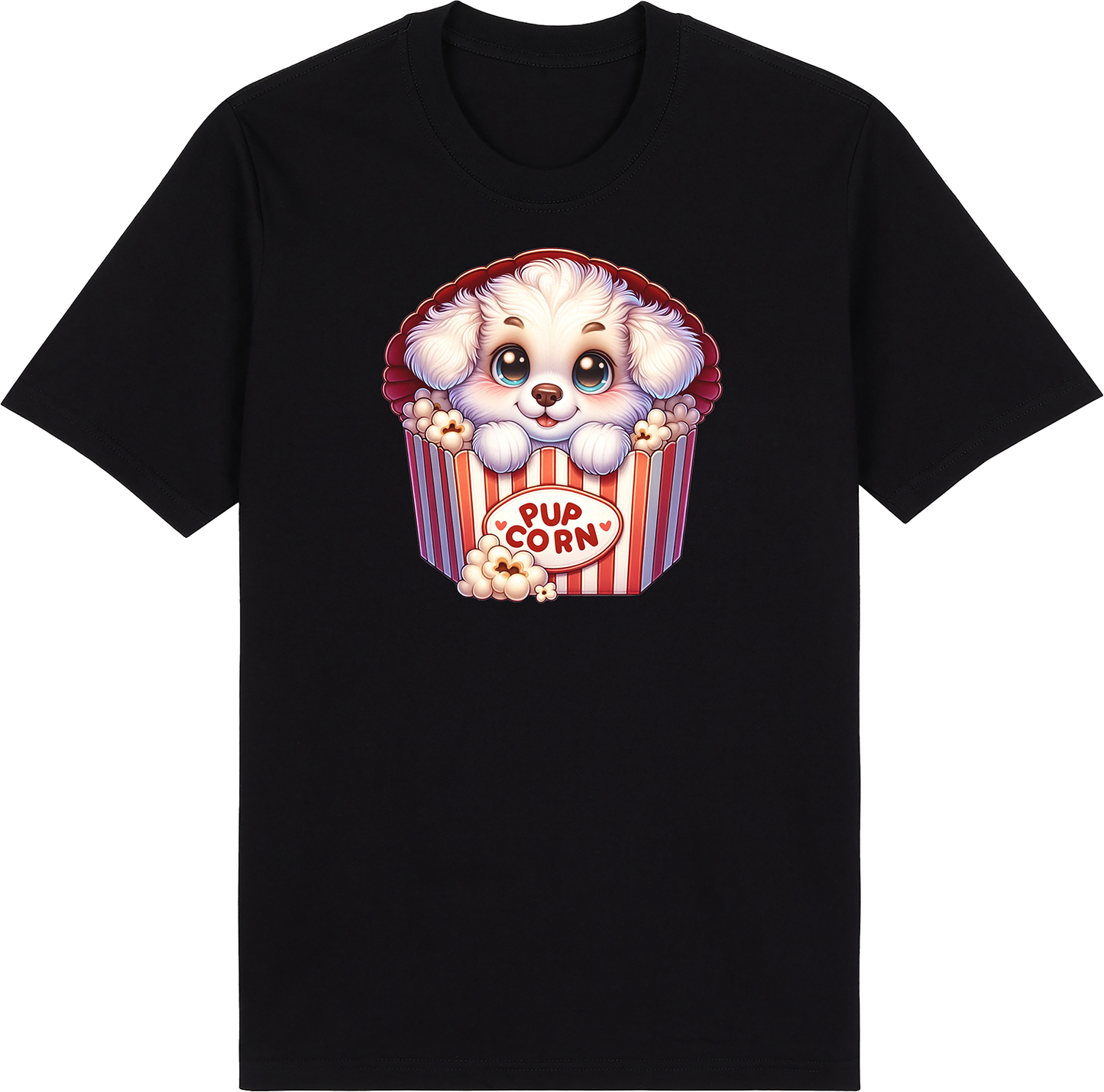 Pupcorn by ShiroInu Prints