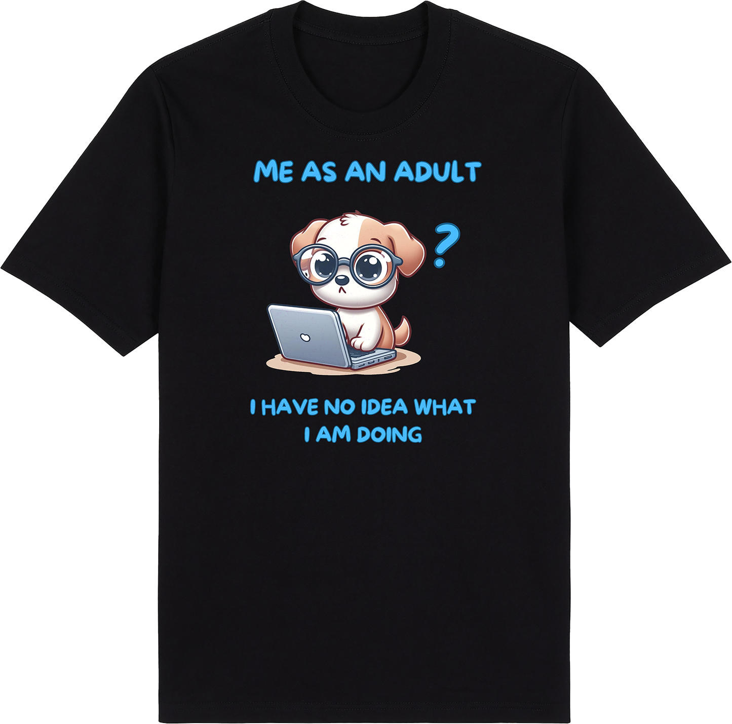 No Idea What I am Doing by ShiroInu Prints