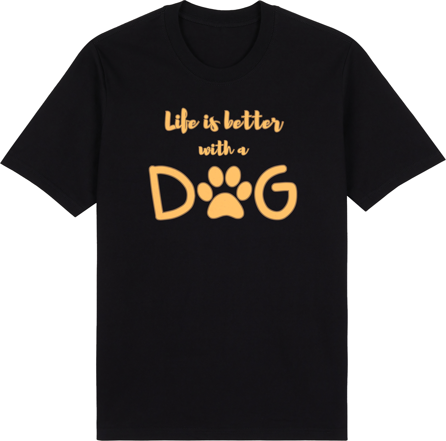 Life is Better with a Dog by ShiroInu Prints
