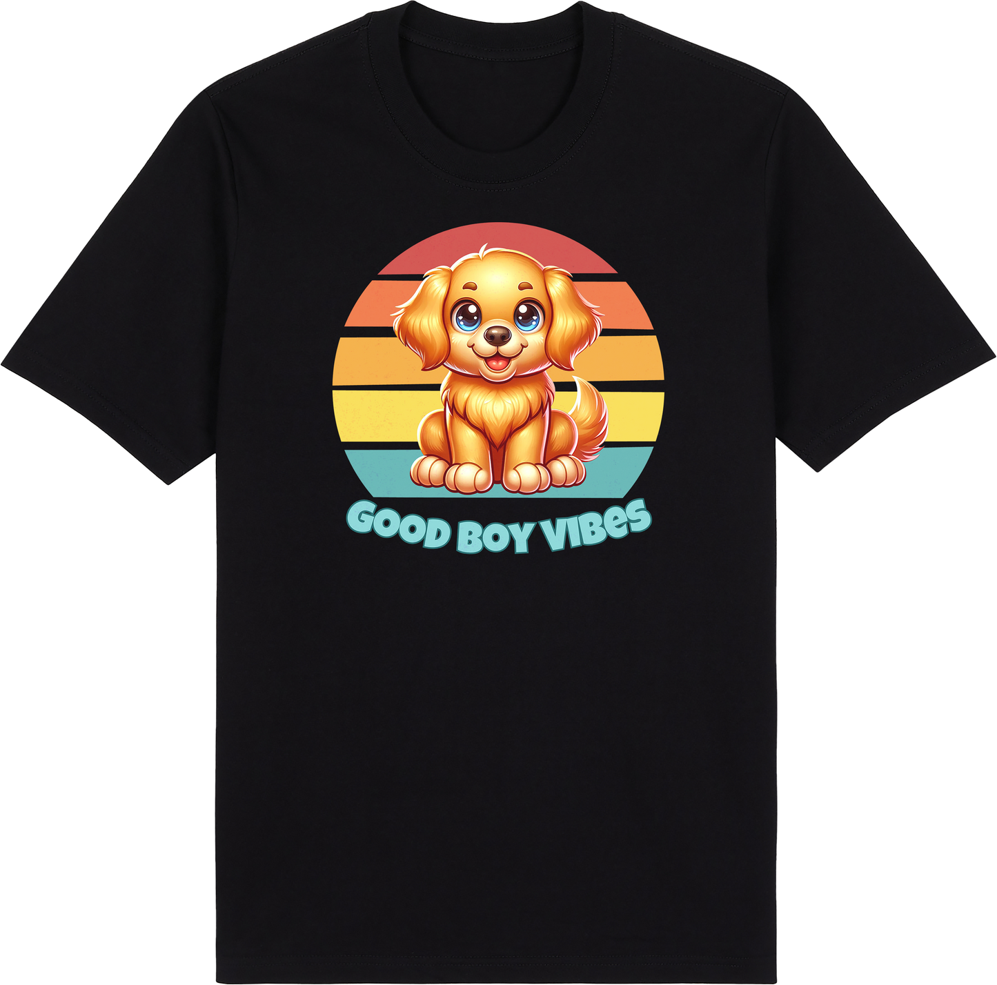 Good Boy Vibes by ShiroInu Prints