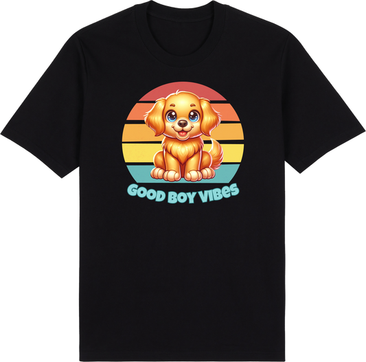 Good Boy Vibes by ShiroInu Prints