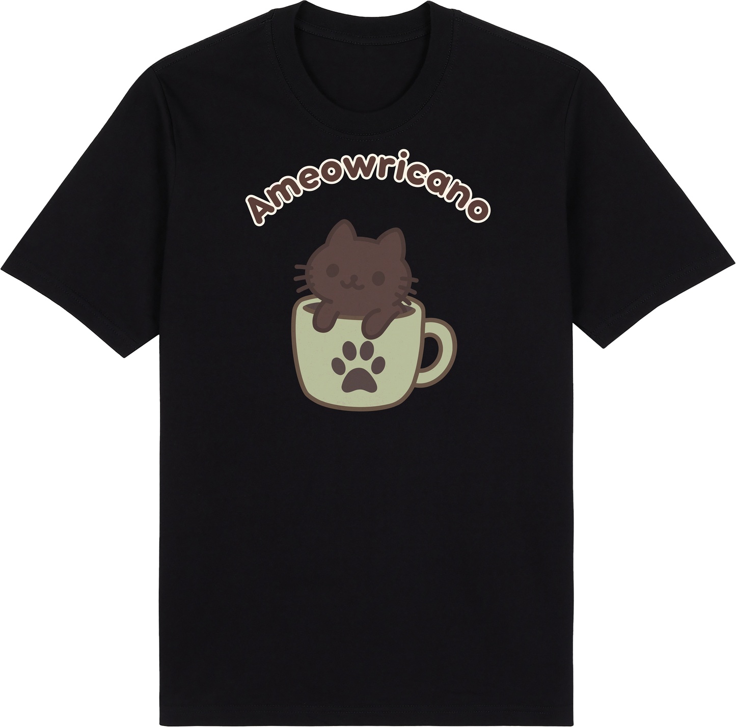 Ameowricano Tee – Catfé Cuties Collection