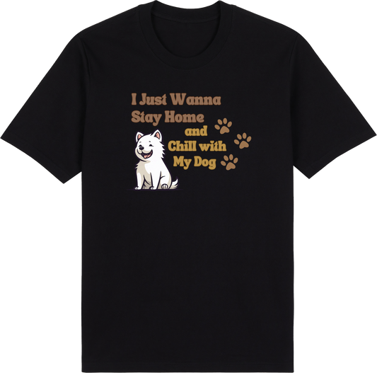 Chill with my Dog by ShiroInu Prints