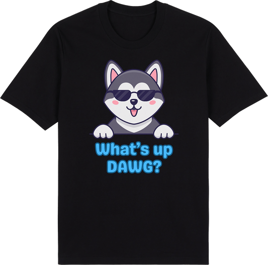 What's up Dawg by ShiroInu Prints