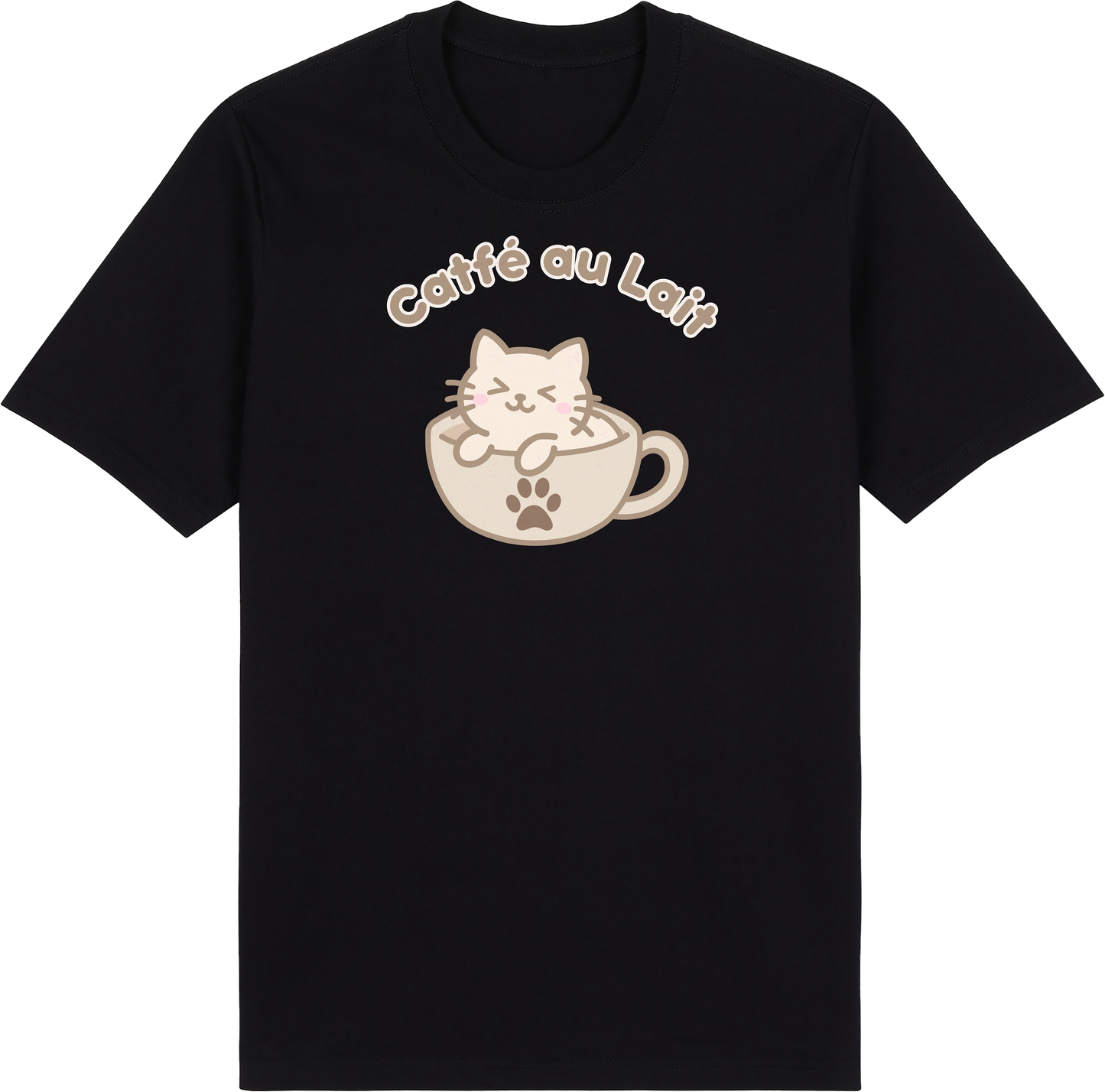 Catfé au Lait Tee – Catfé Cuties Collection