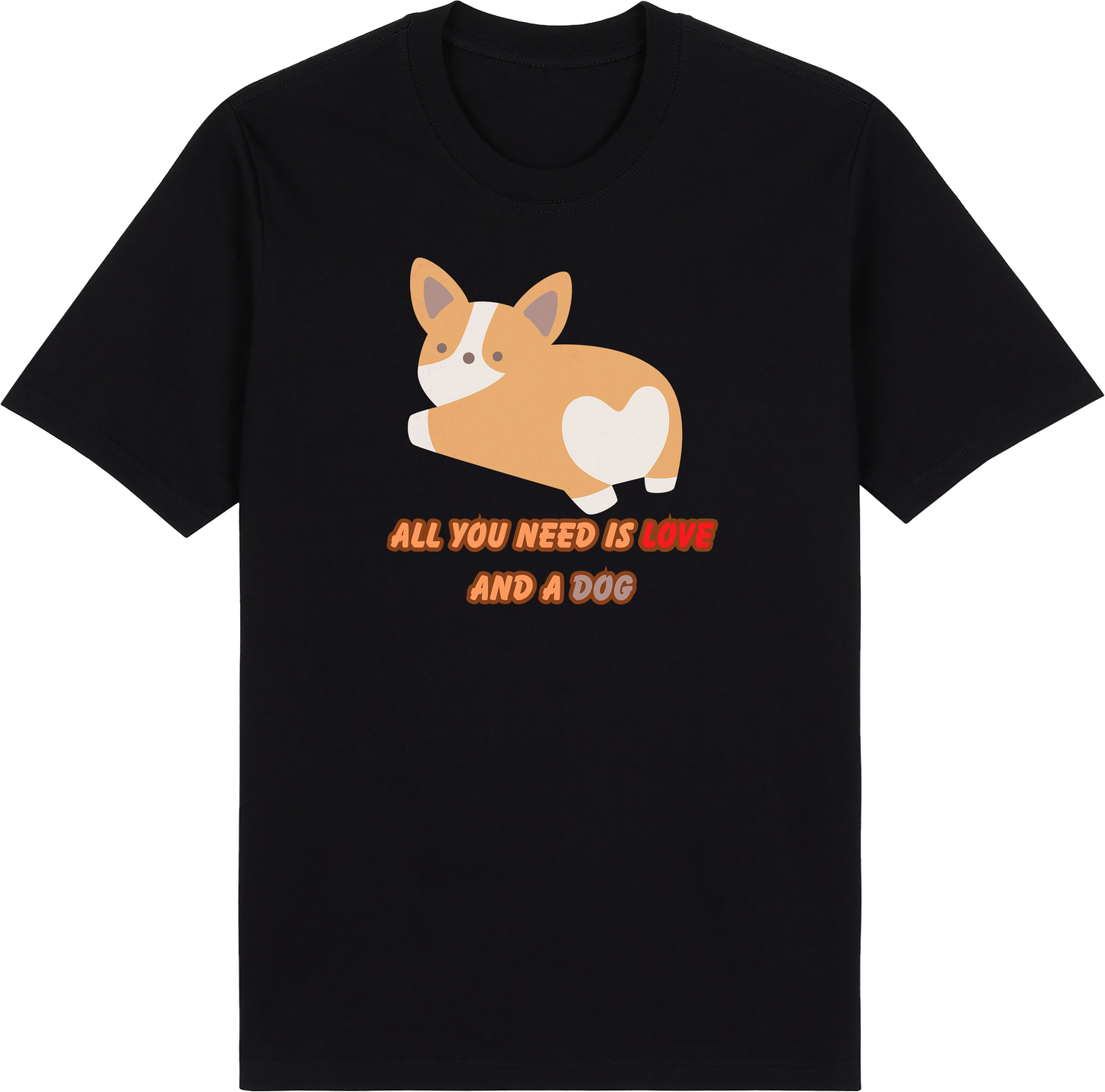 All you Need is Love and a Dog by ShiroInu Prints