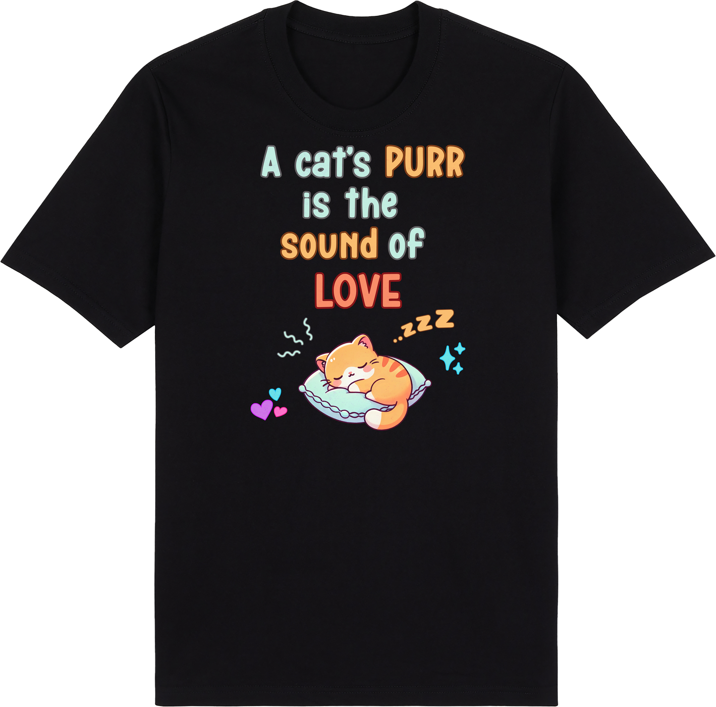 A cat’s purr
