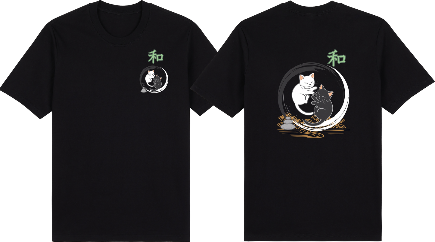 KANJI CATS SERIES — 和 (Wa) Harmony Tee