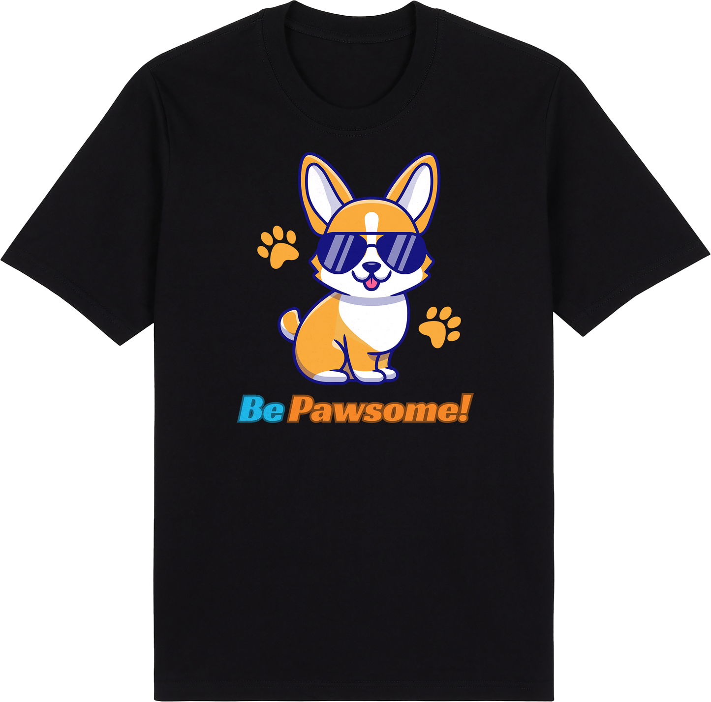 Be Pawsome! by ShiroInu Prints