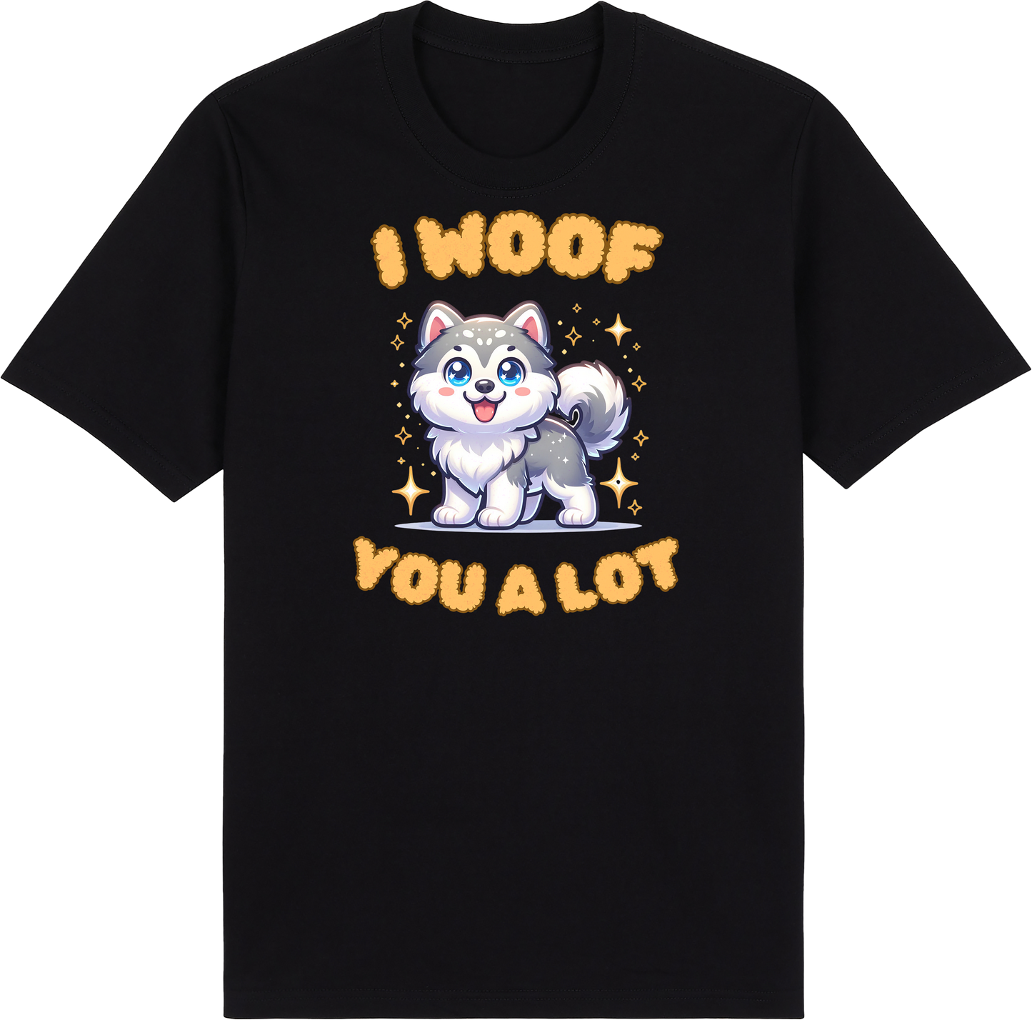 I Woof You A Lot! by ShiroInu Prints