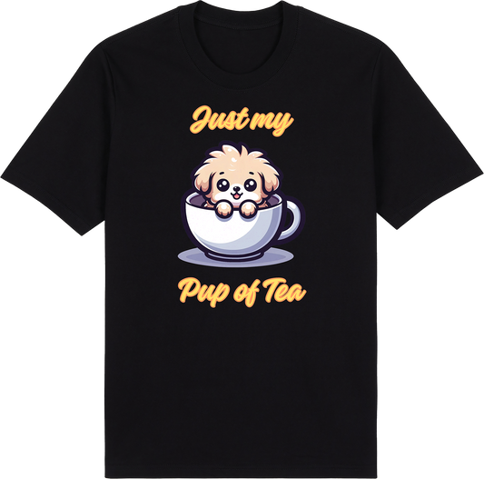 Pup of Tea by ShiroInu Prints