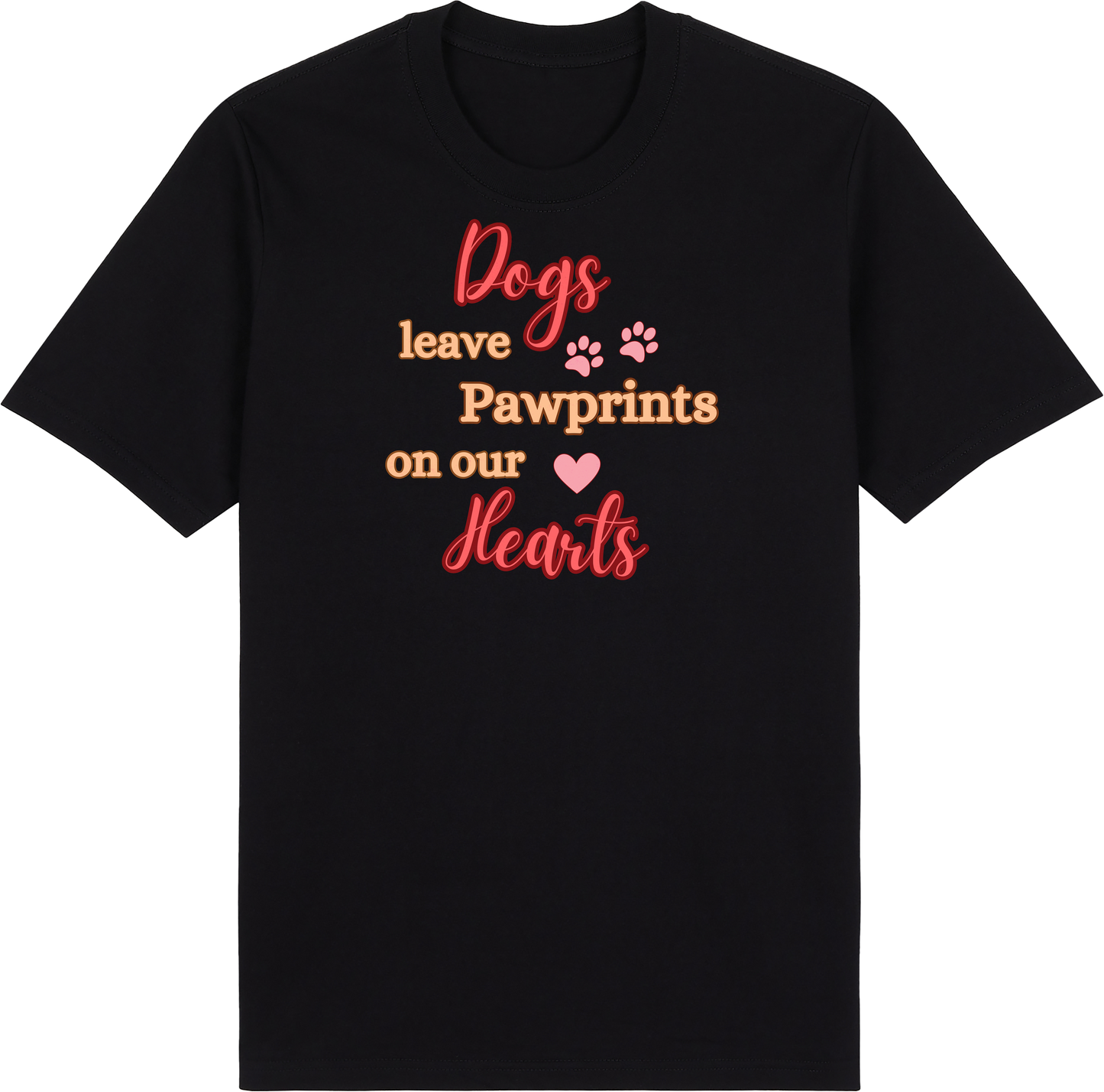 Dogs Leave Pawprints on our Hearts by ShiroInu Prints