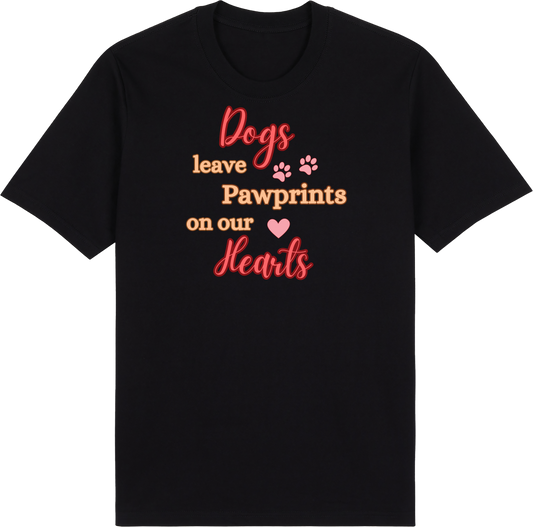 Dogs Leave Pawprints on our Hearts by ShiroInu Prints