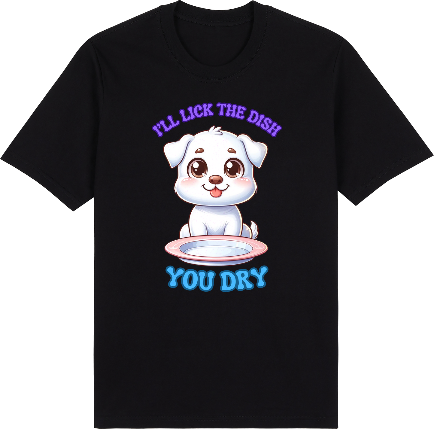 I'll Lick the Dish You Dry by ShiroInu Prints