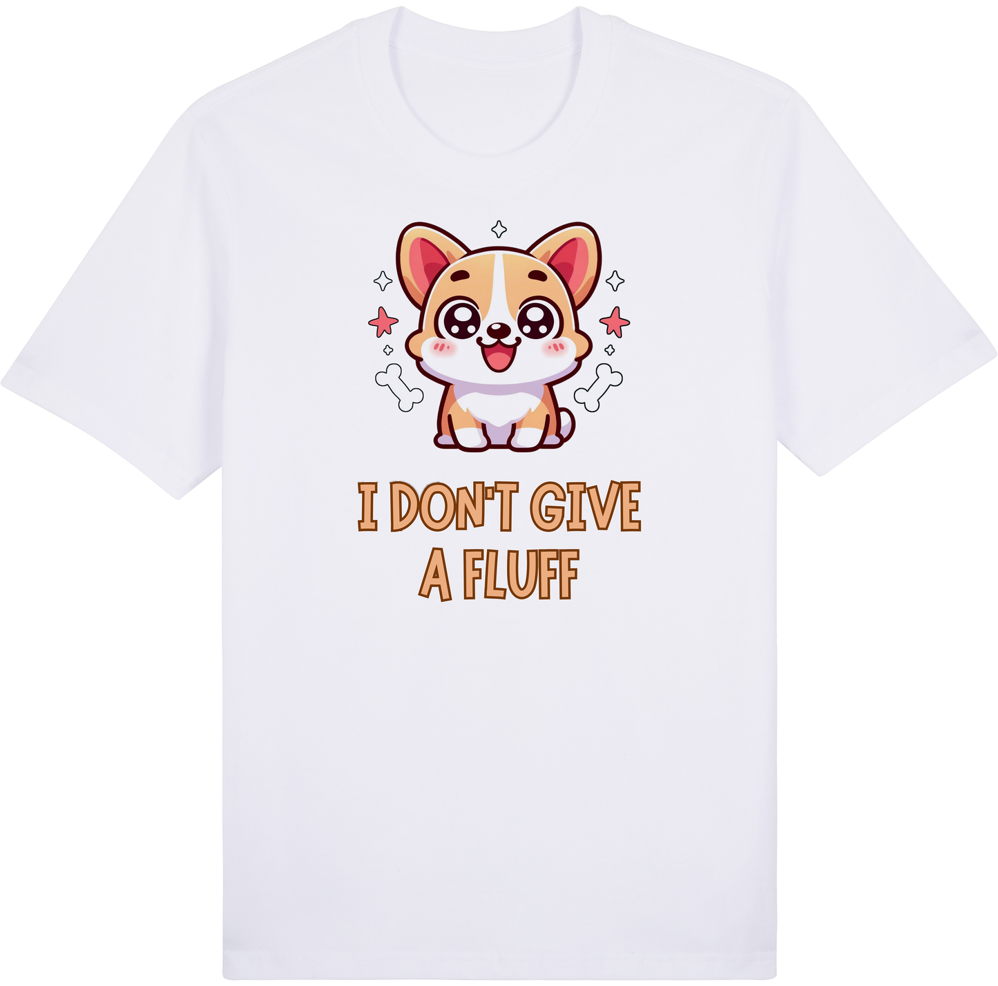 I Don't Give a Fluff by ShiroInu Prints