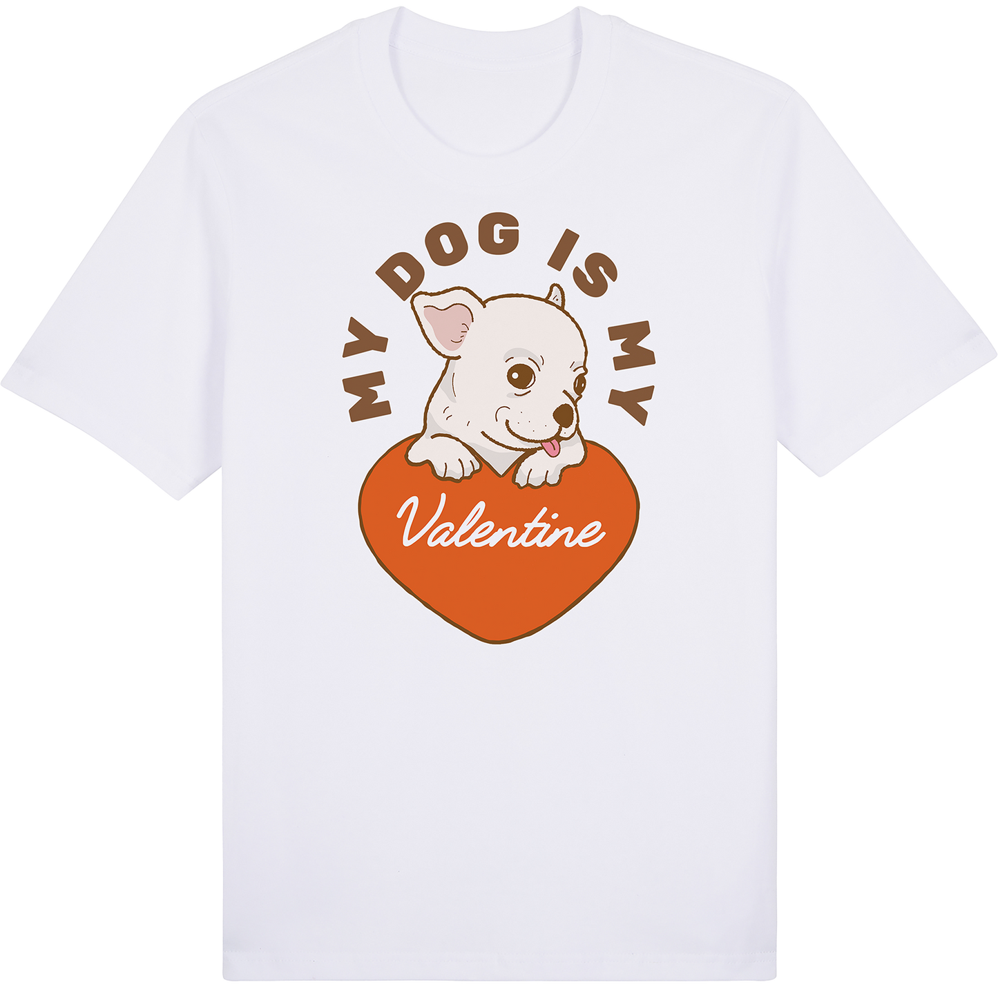 My Dog is my Valentine by ShiroInu Prints