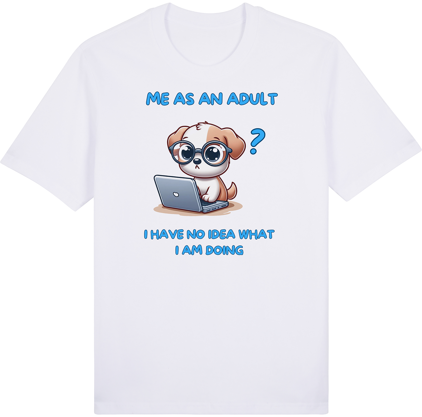 No Idea What I am Doing by ShiroInu Prints