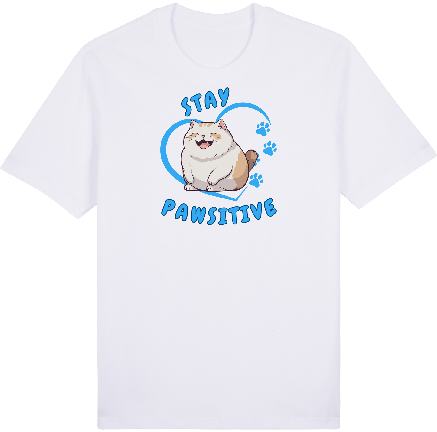 Stay Pawsitive (Cat)