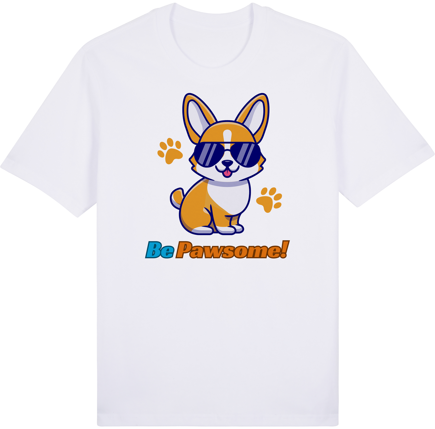 Be Pawsome! by ShiroInu Prints