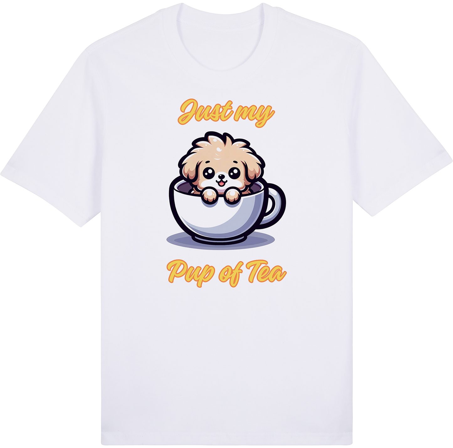 Pup of Tea by ShiroInu Prints