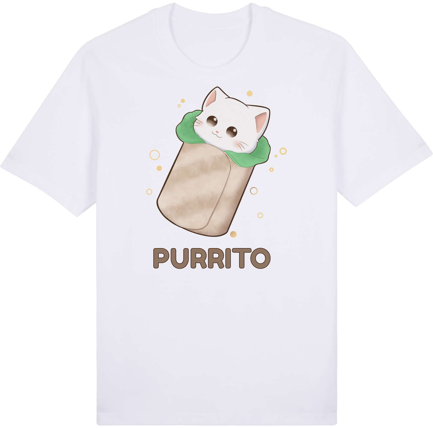 Purrito White Cat