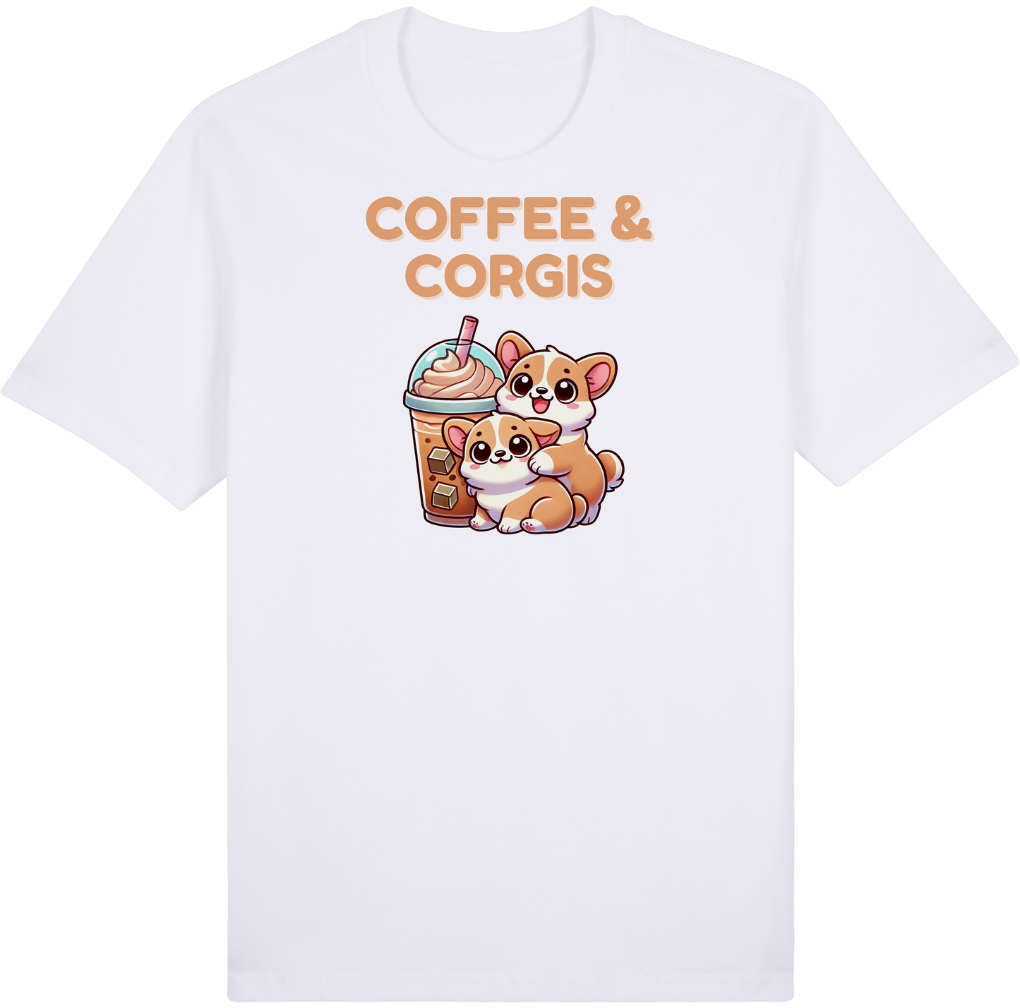 Coffee & Corgis by ShiroInu Prints