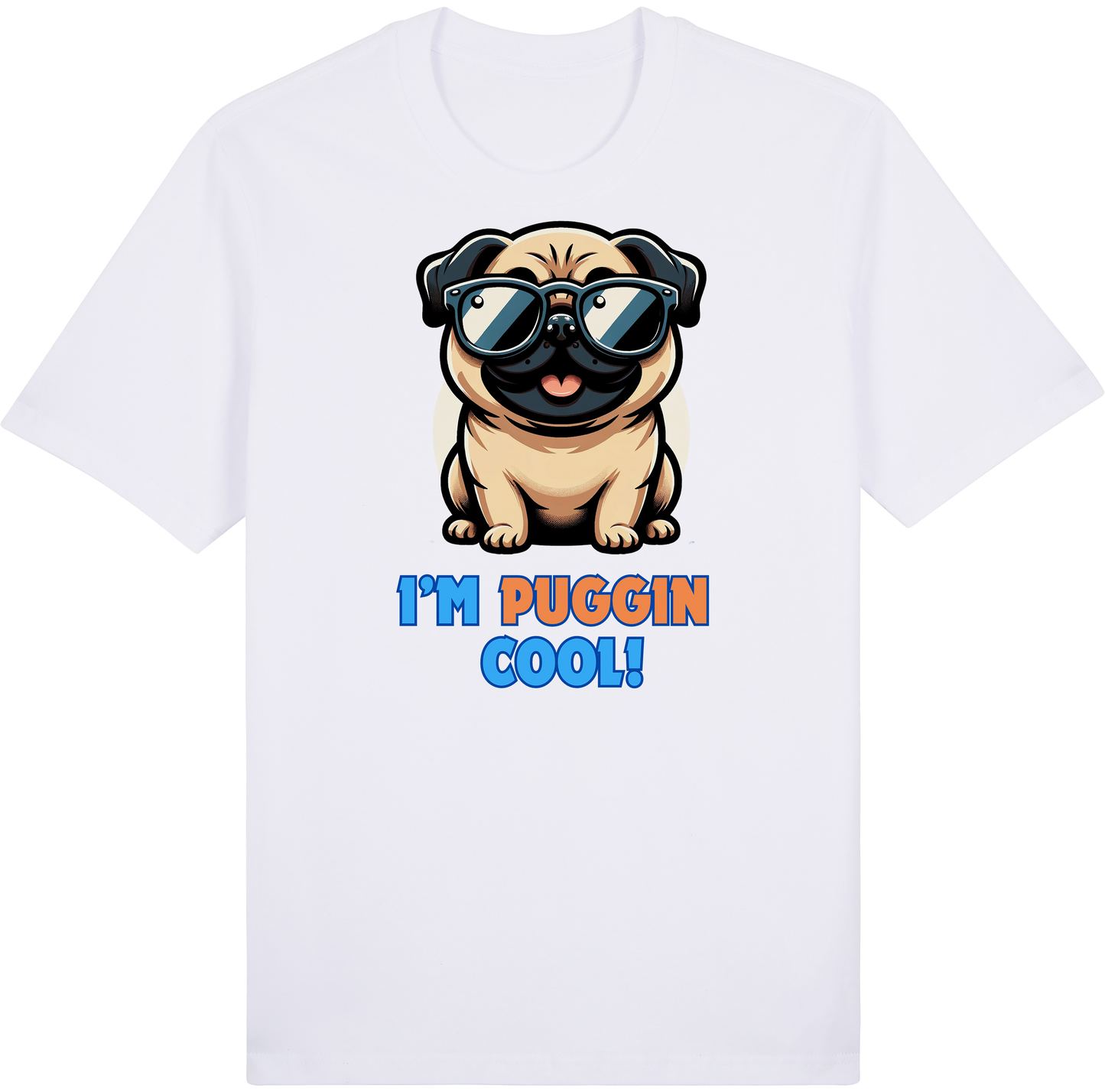 I'm Puggin Cool by ShiroInu Prints