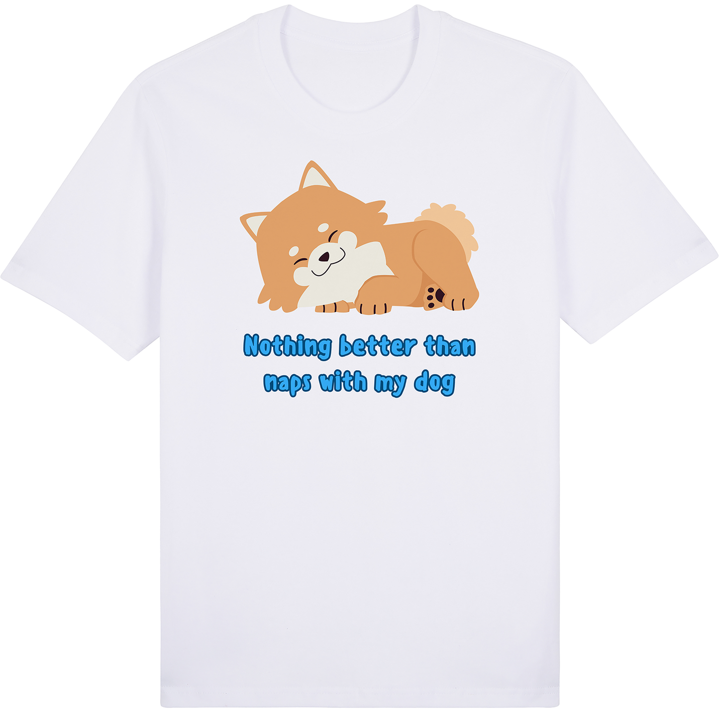 Naps with my Dog by ShiroInu Prints