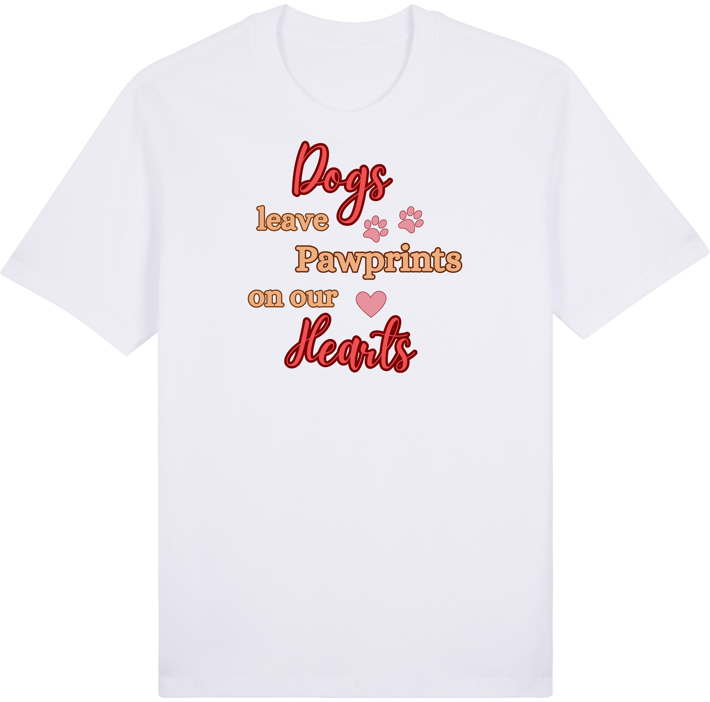 Dogs Leave Pawprints on our Hearts by ShiroInu Prints