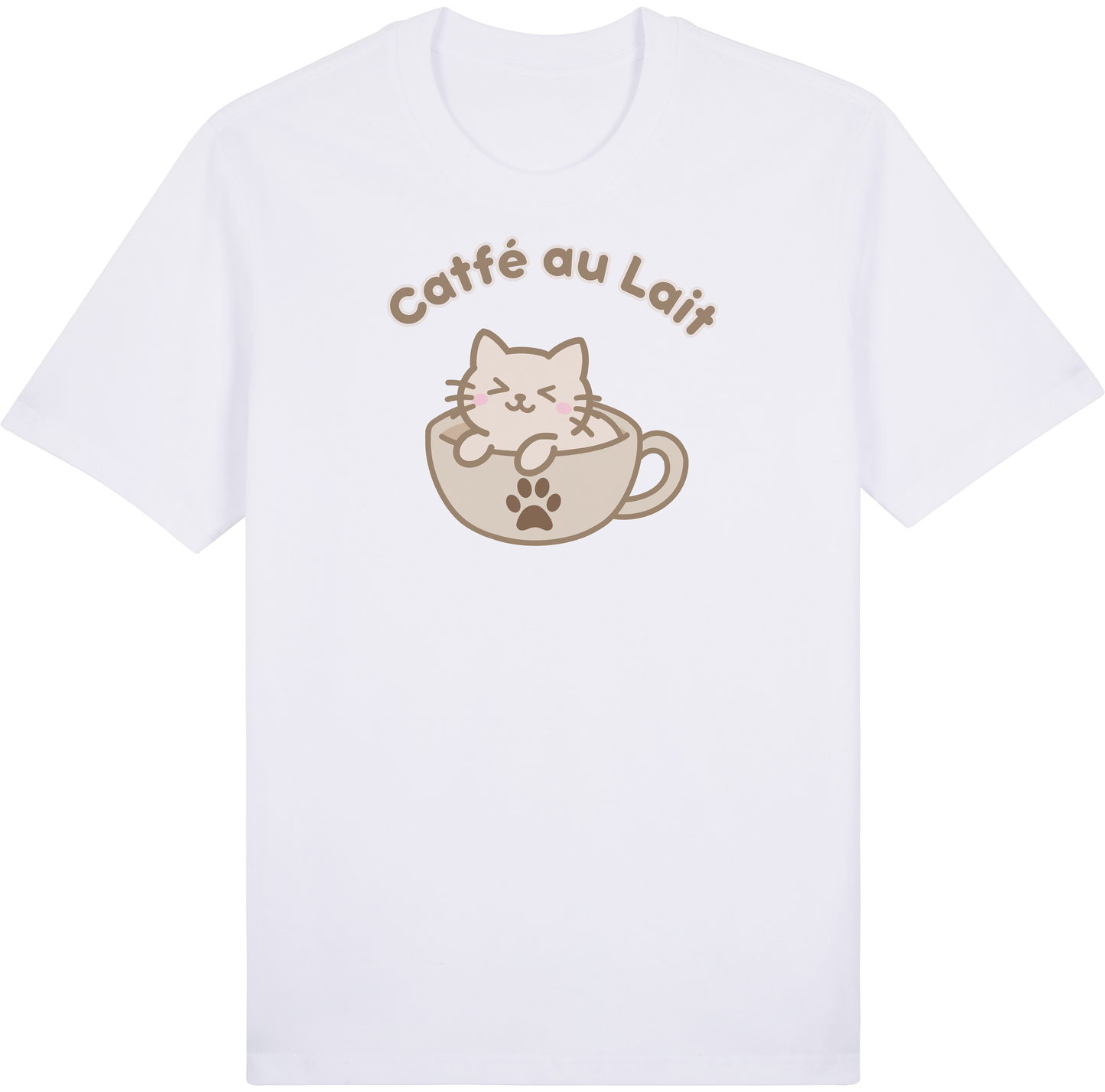 Catfé au Lait Tee – Catfé Cuties Collection