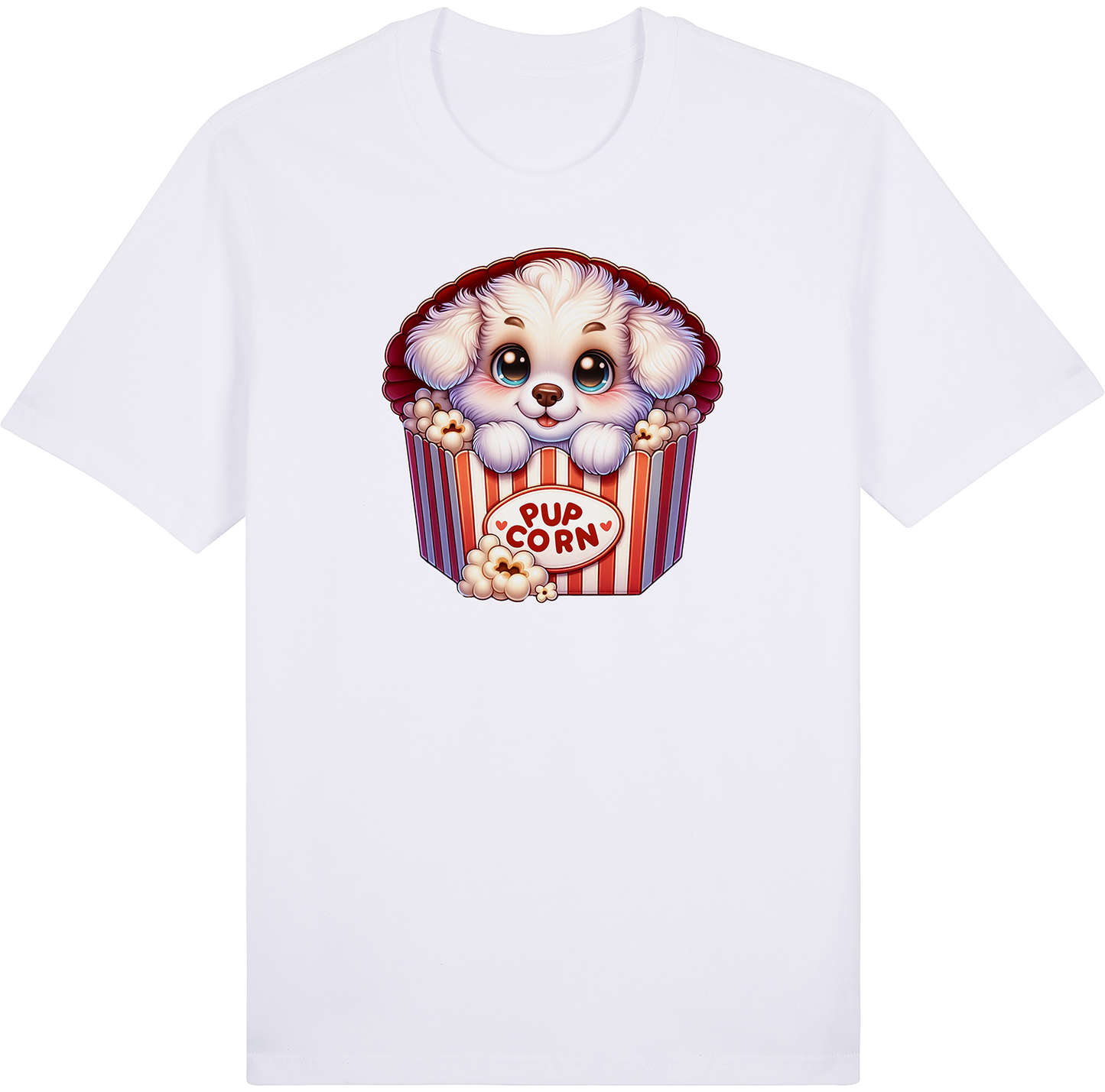 Pupcorn by ShiroInu Prints