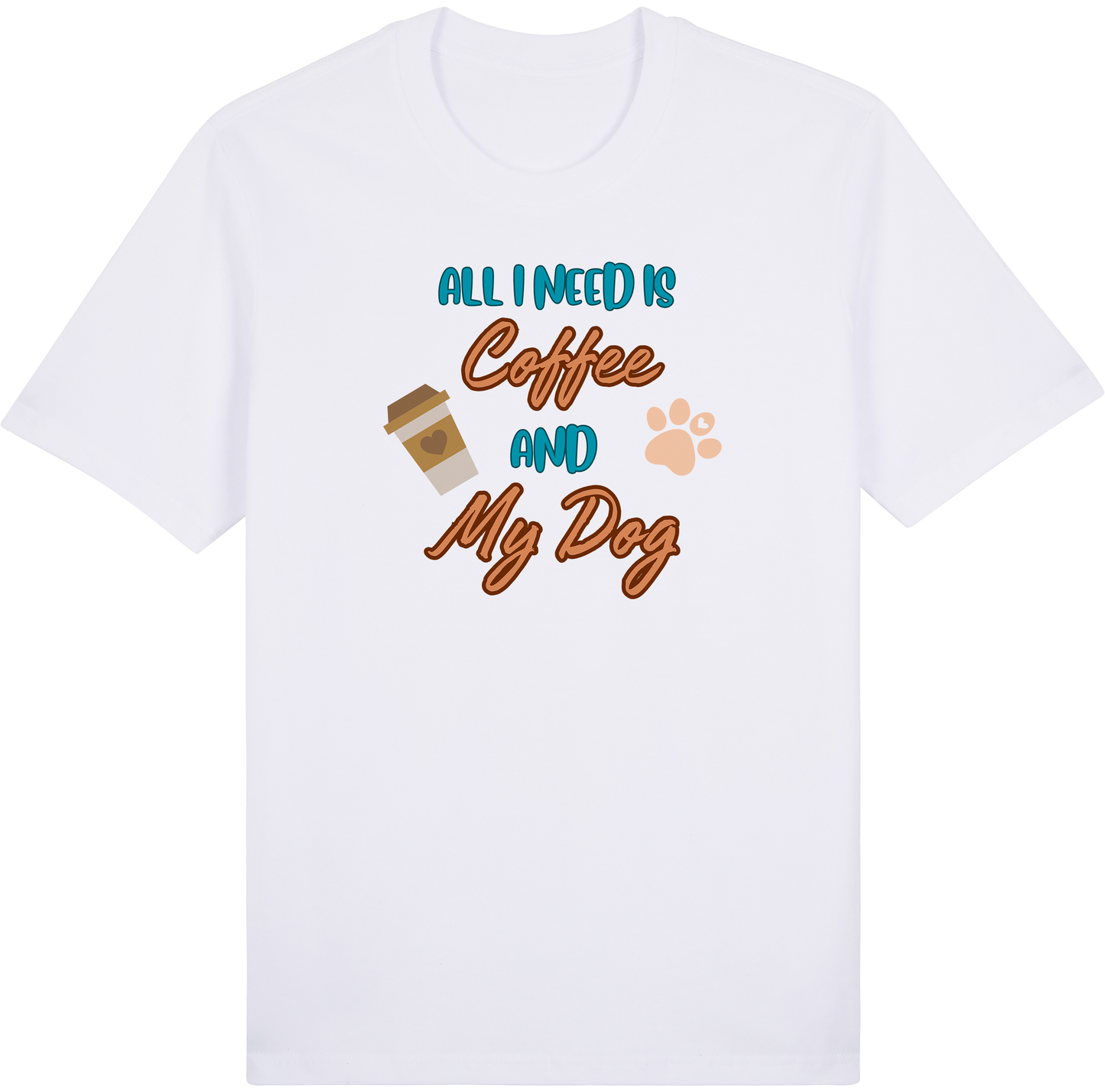 All I Need Is Coffee and My Dog by ShiroInu Prints