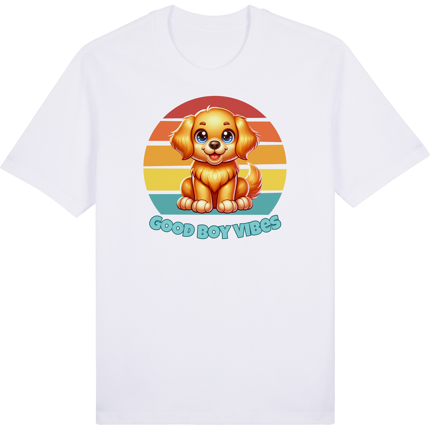 Good Boy Vibes by ShiroInu Prints