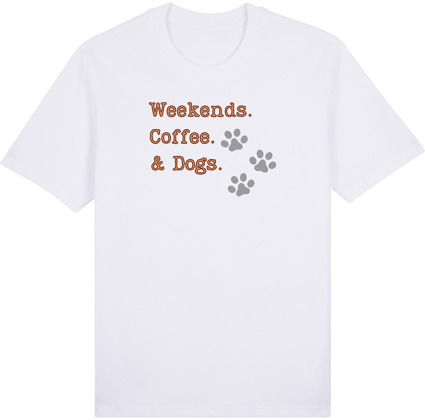 Weekends. Coffee. Dogs by ShiroInu Prints