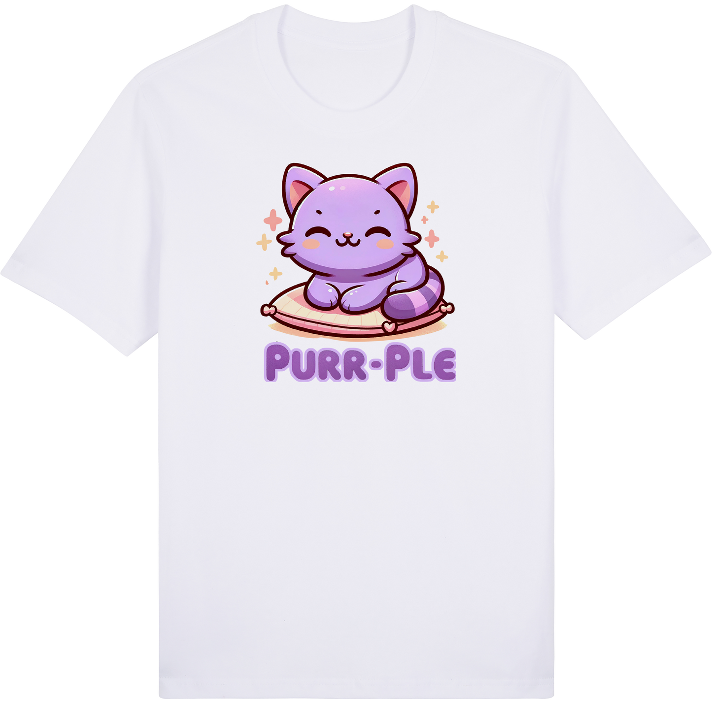 Purr-Ple Cat