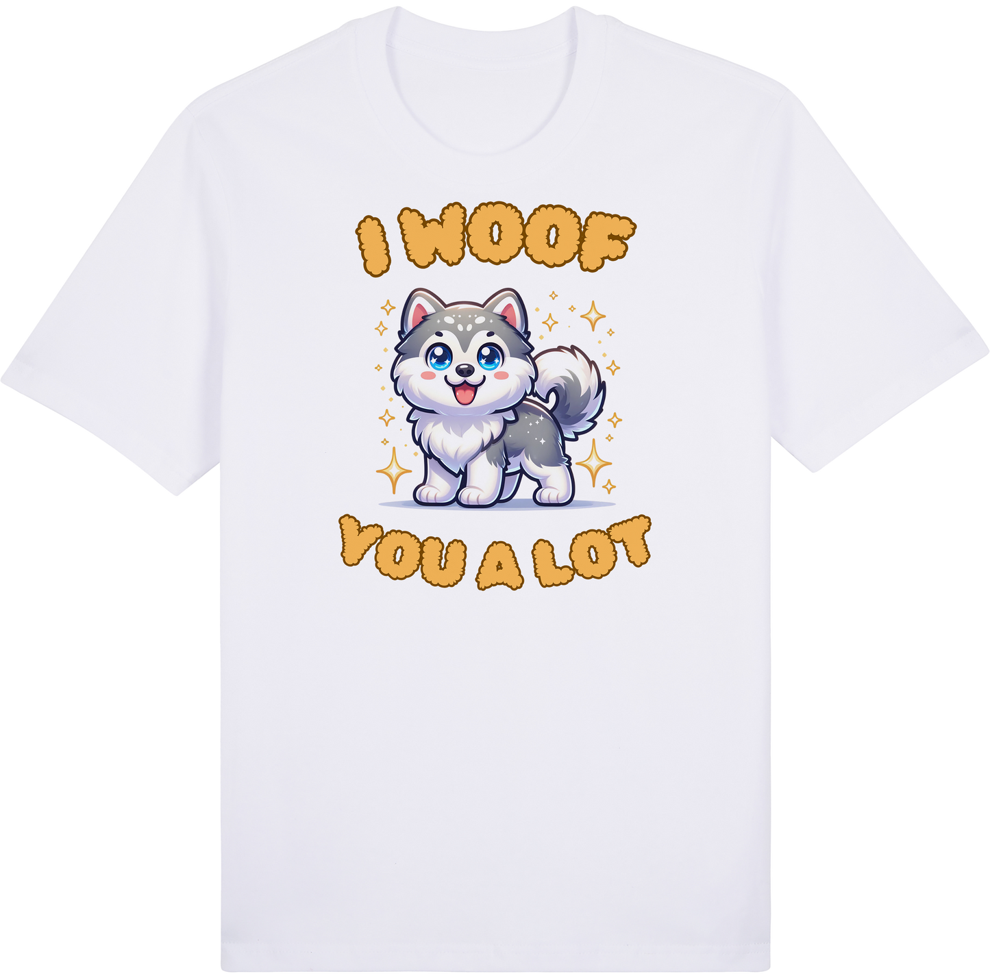 I Woof You A Lot! by ShiroInu Prints