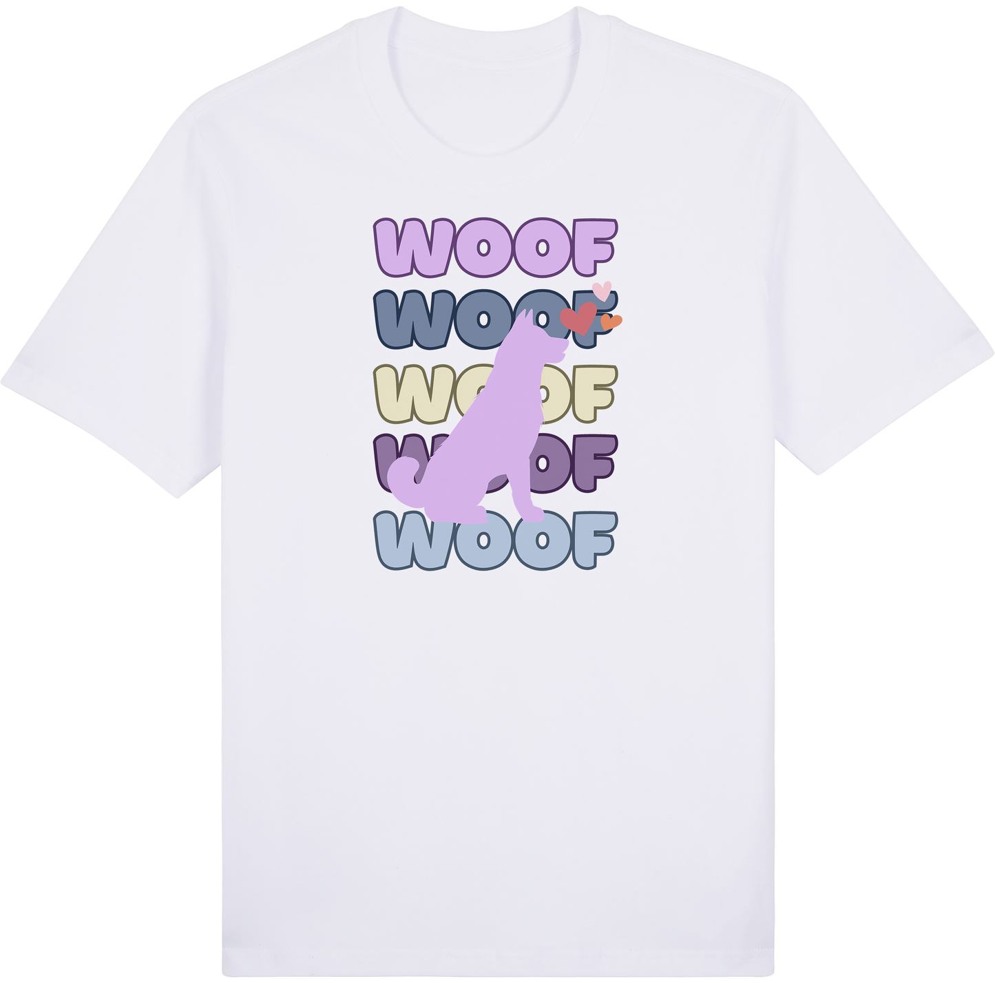 Lavender Woof by ShiroInu Prints