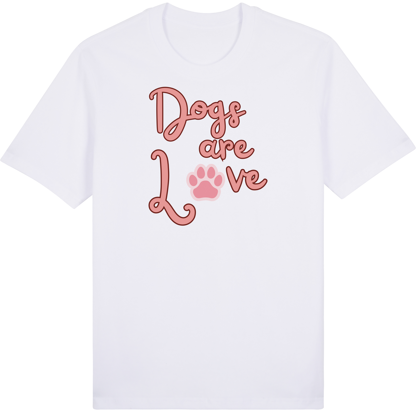 Dogs are love by ShiroInu Prints