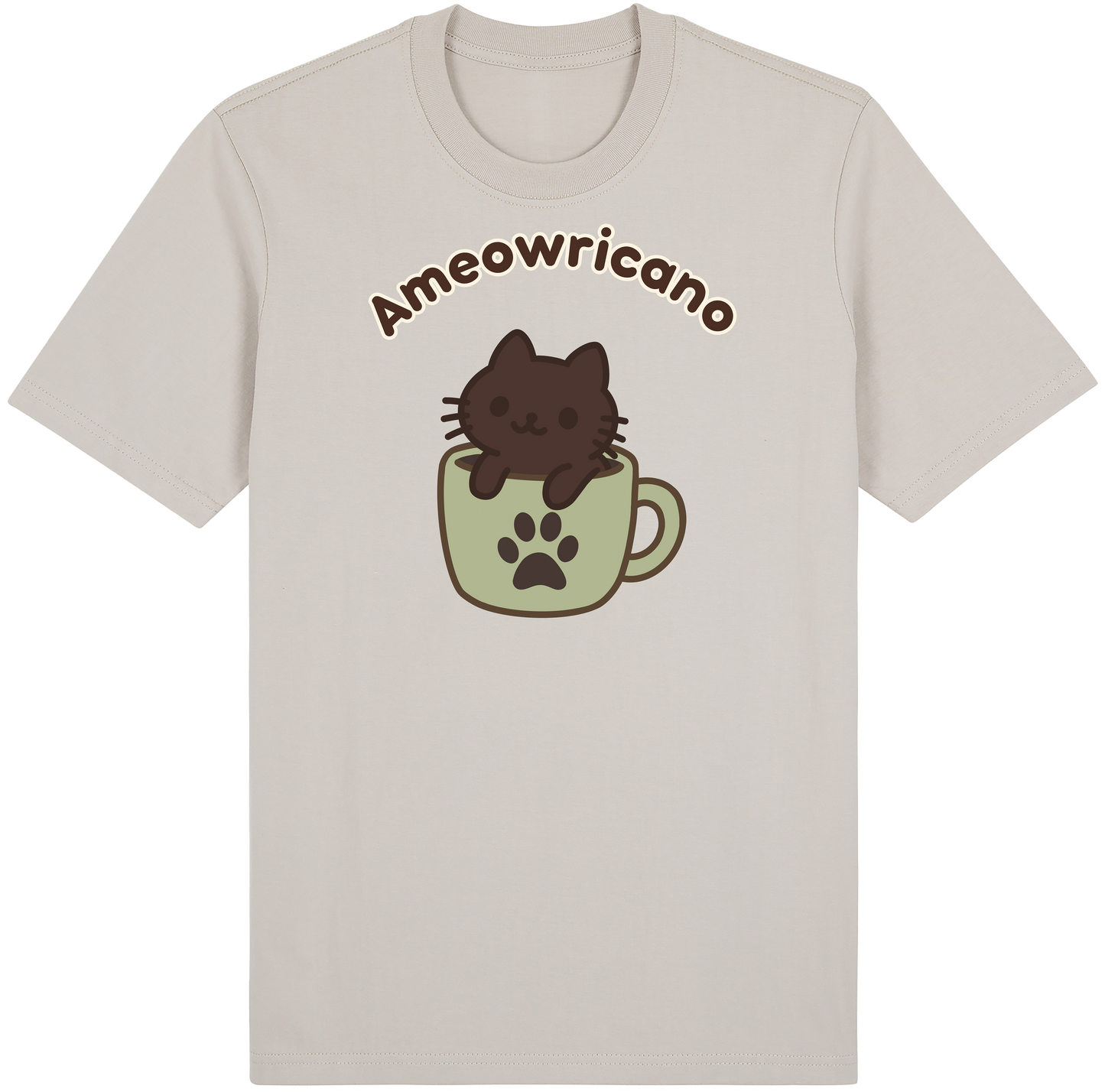 Ameowricano Tee – Catfé Cuties Collection