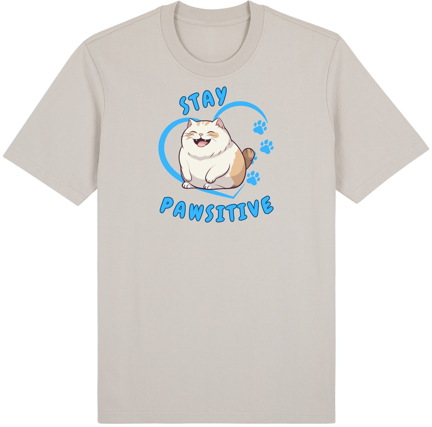 Stay Pawsitive (Cat)