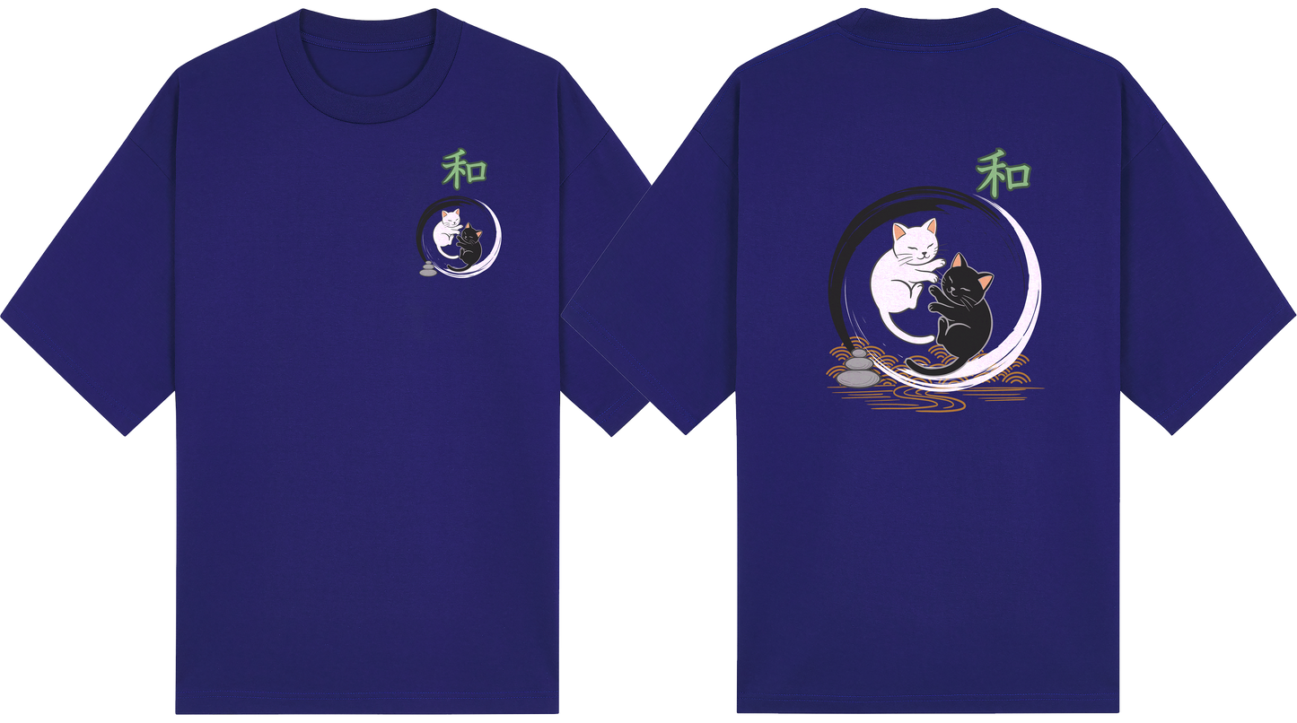 KANJI CATS SERIES — 和 (Wa) Harmony Tee
