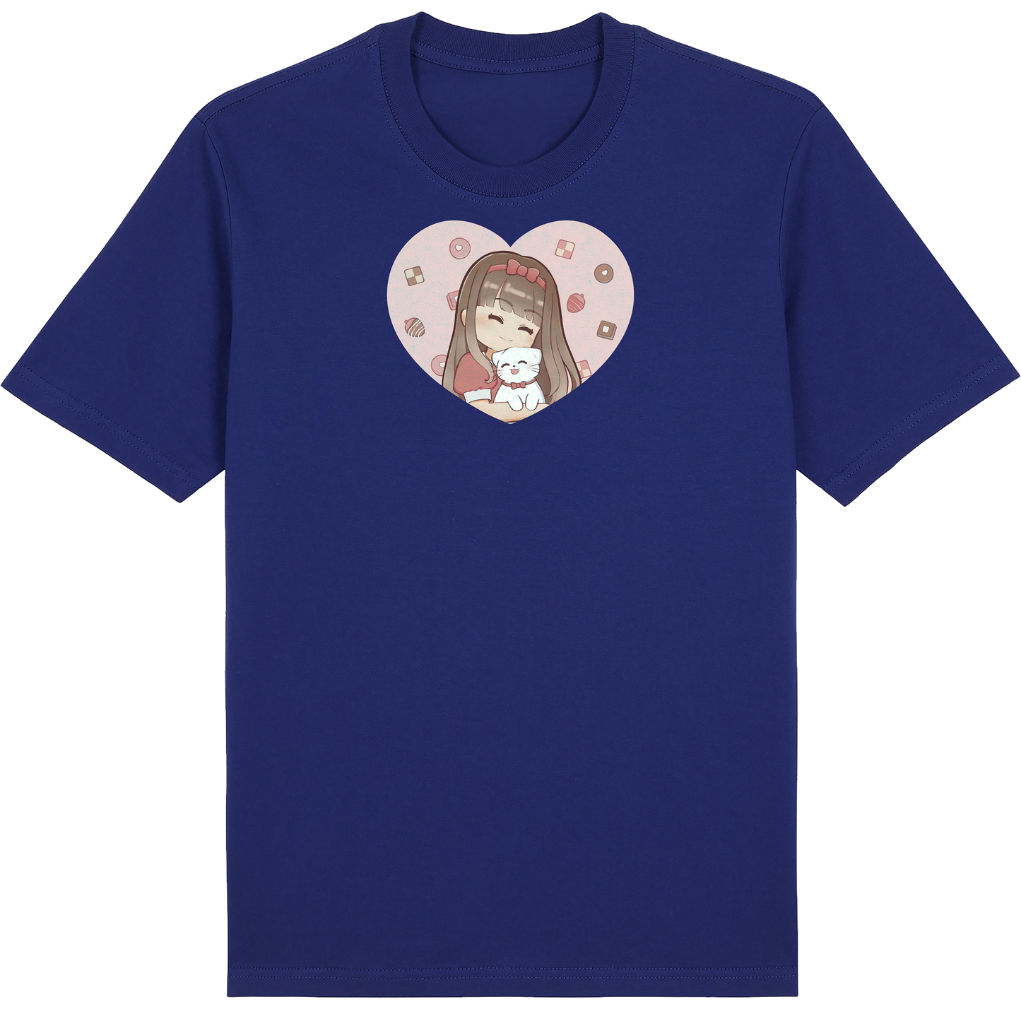 Girl Cat Heart